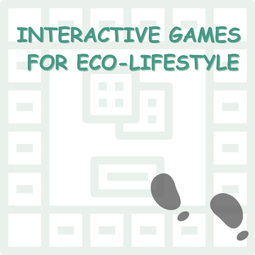 Interactive games for eco-lifestyle